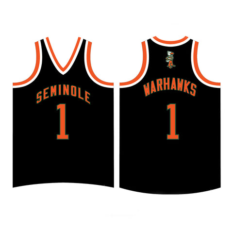 CUSTOM Back in Black Basketball Fan Jersey